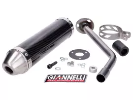 Muffler Giannelli Carbon For Beta RR Enduro Motard 50 18-20