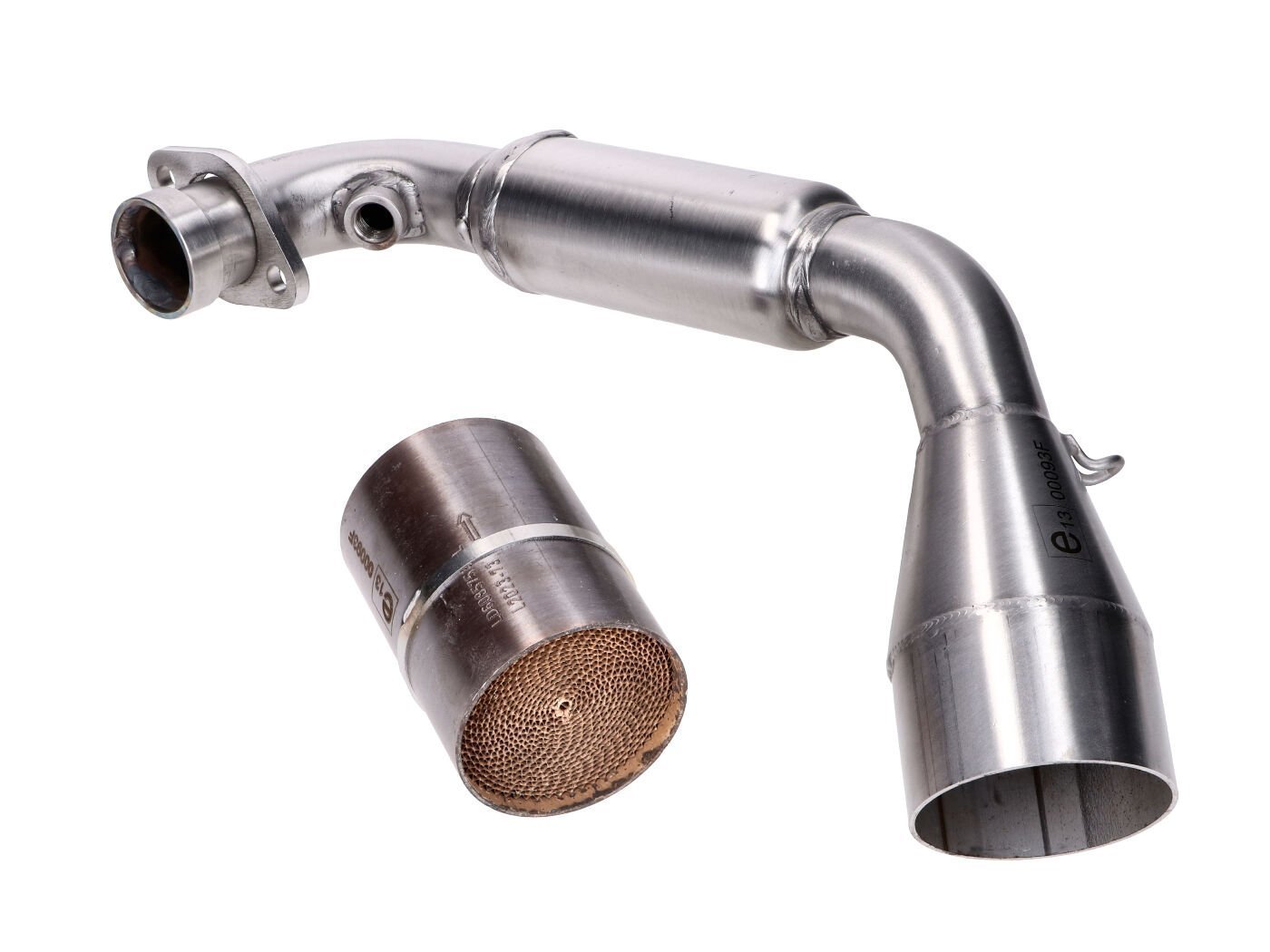 Exhaust Manifold Arrow Stainless Steel Open, With Catalytic Converter For Vespa GTS 300 4T LC Euro5 2021
