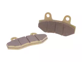 Brake Pad Sinter For Peugeot Speedfight 3, Hyosung GT, GV, China W/ 2-piston Brake Caliper