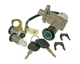 Key Switch Lock Set Complete - Version 1 For China Scooter GY6 125/150cc