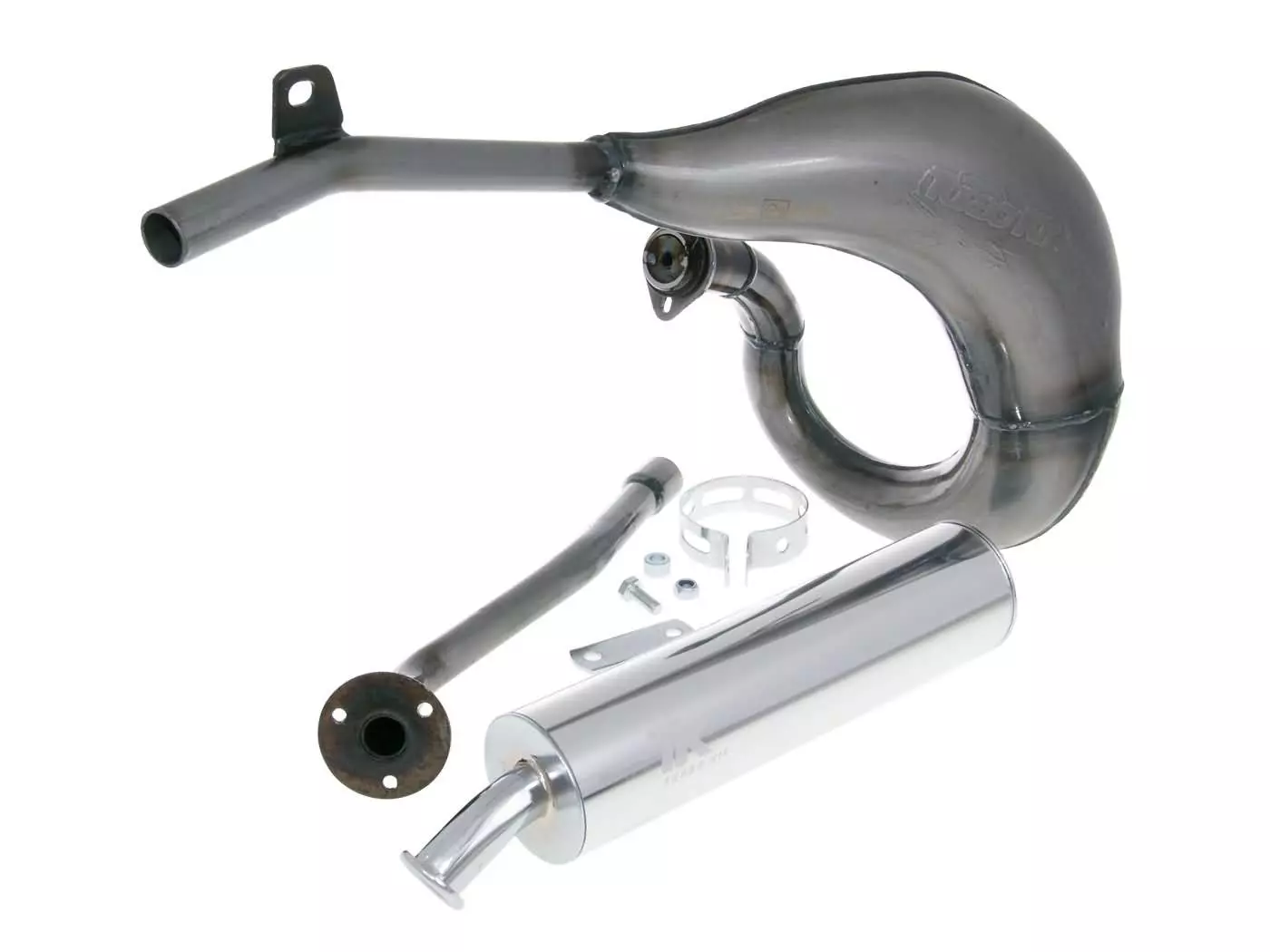 Exhaust Turbo Kit Bufanda R For Gilera GSM, Zulu (Derbi EBE, EBS)