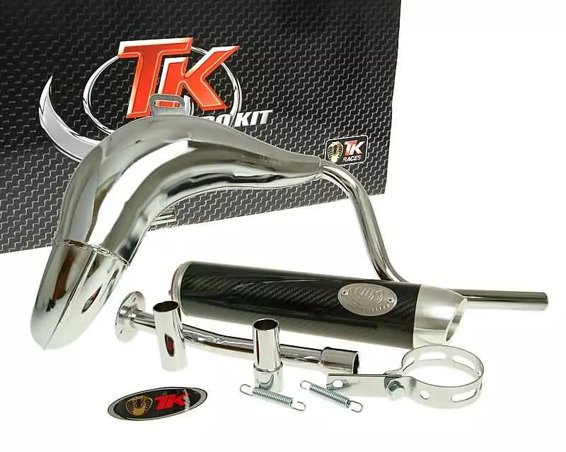 Buy now: Exhaust Turbo Kit Bufanda RQ Chrome For Rieju RRX50 (06-), SMX, MRX, Spike 06 Exhaust Turbo Kit Bufanda RQ Chrome For Rieju RRX50 (06-), SMX, MRX, Spike 06
