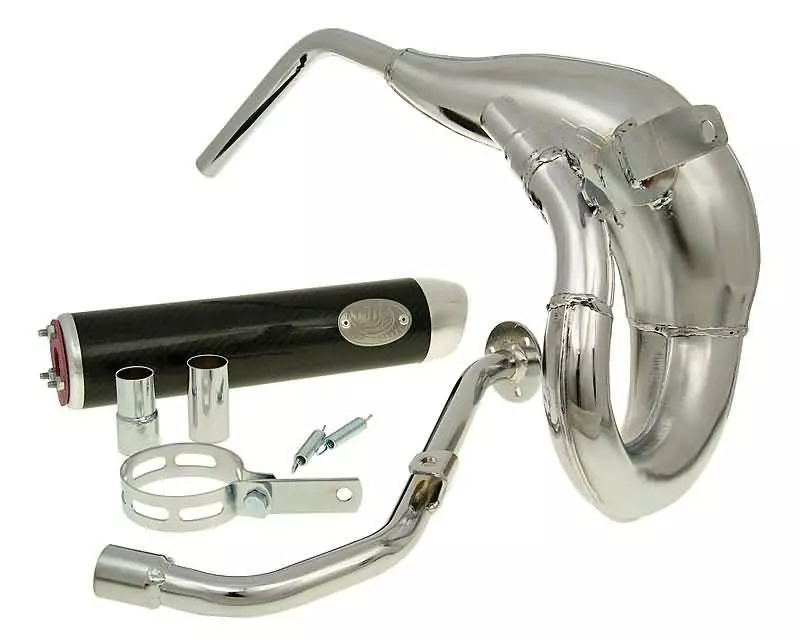 Buy now: Exhaust Turbo Kit Bufanda RQ Chrome For MH Furia RYZ 50 Pro (07-12) Exhaust Turbo Kit Bufanda RQ Chrome For MH Furia RYZ 50 Pro (07-12)