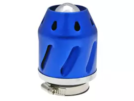 Air Filter Grenade Blue Straight Version 42/48mm Carb Connection (adapter)