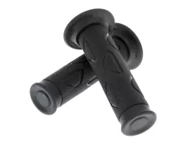 Handlebar Rubber Grip Set Black