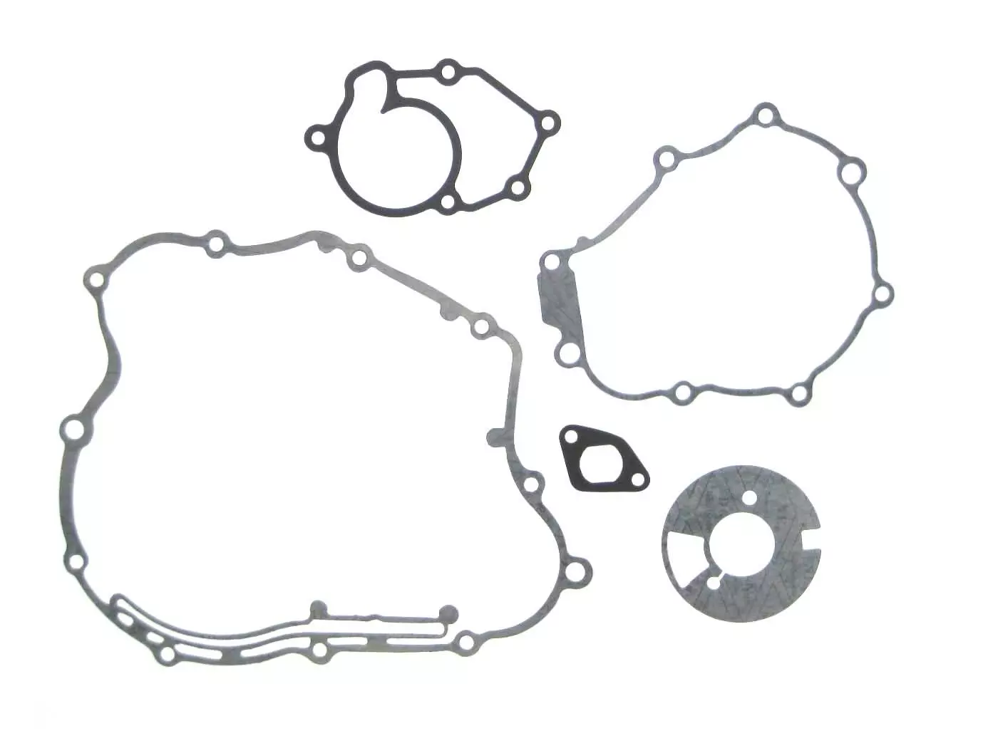 Alternator Cover, Clutch Cover & Water Pump Cover Gasket Set For Yamaha YZF-R, WR, MT 125 Euro3 (YI-3 OHC Engine)