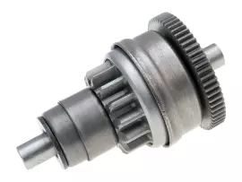 Starter Bendix Gear / Starter Clutch 14/63 For Aprilia, Derbi, Gilera, Piaggio, Vespa 50cc 2-stroke