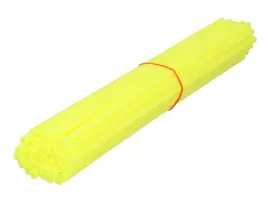 Spoke Cover Set 250mm Neon Yellow - 36 Pcs