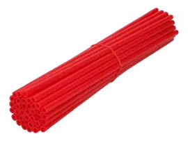 Spoke Cover Set 250mm Red - 36 Pcs