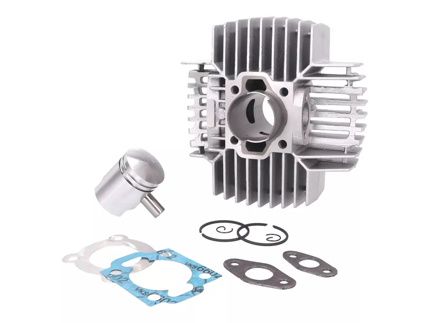 Cylinder Kit 60cc 40mm For Puch 4-speed Monza, Condor, X50-4, White Speed