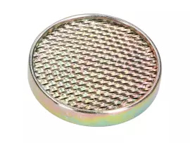 Air Filter Metal, Flat Type, D=60mm, Fleece For Simson S50, S51, S53, S70, S83, SR50, SR80