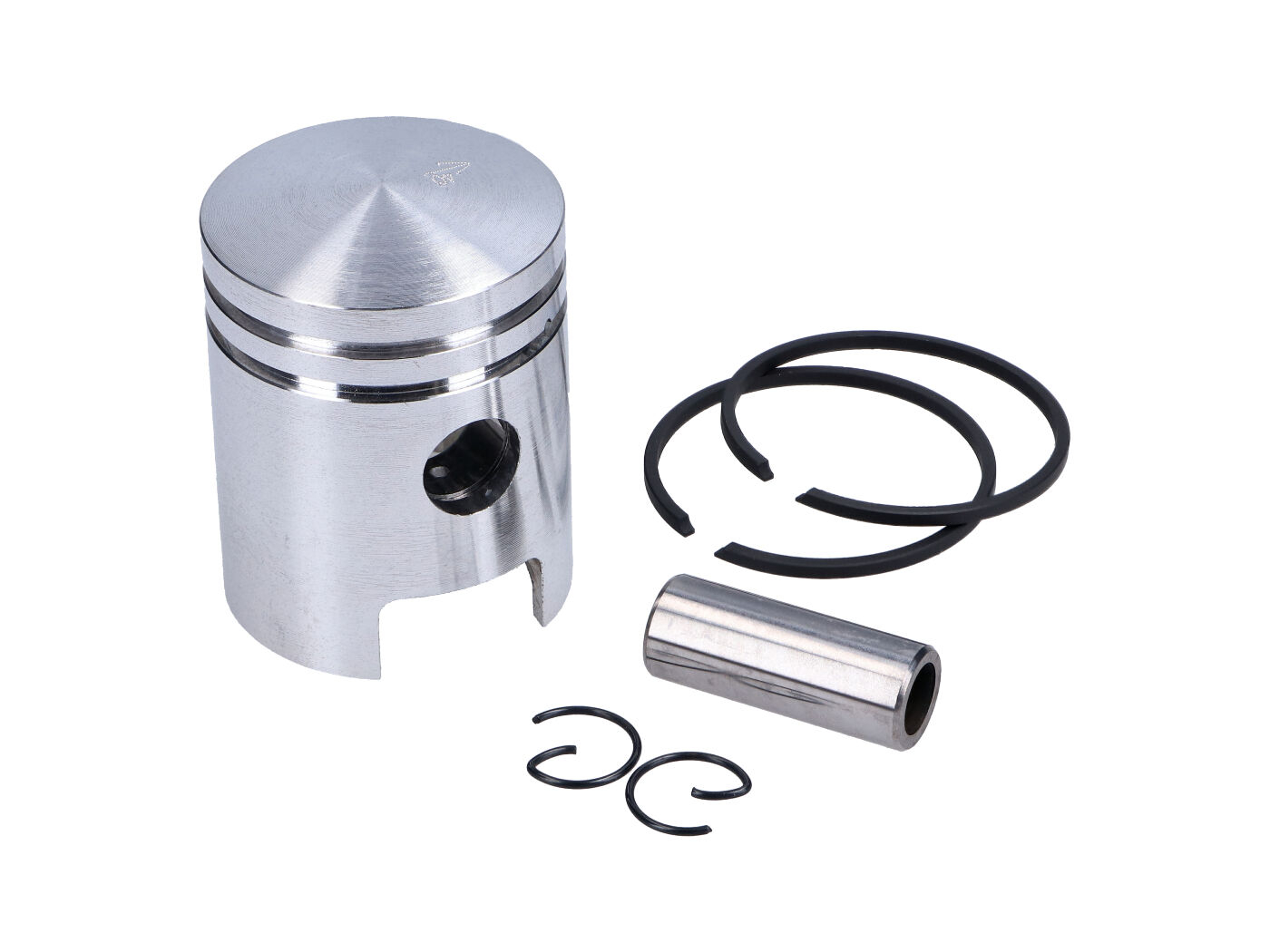 Piston Set 60cc 40mm For Puch 4-speed Monza, Condor, X50-4, White Speed