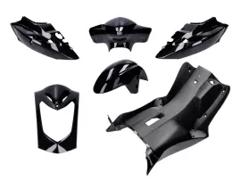 Fairing Parts Kit 6-piece Black For Kymco Agility 50, 125cc 2-, 4-stroke 08-17