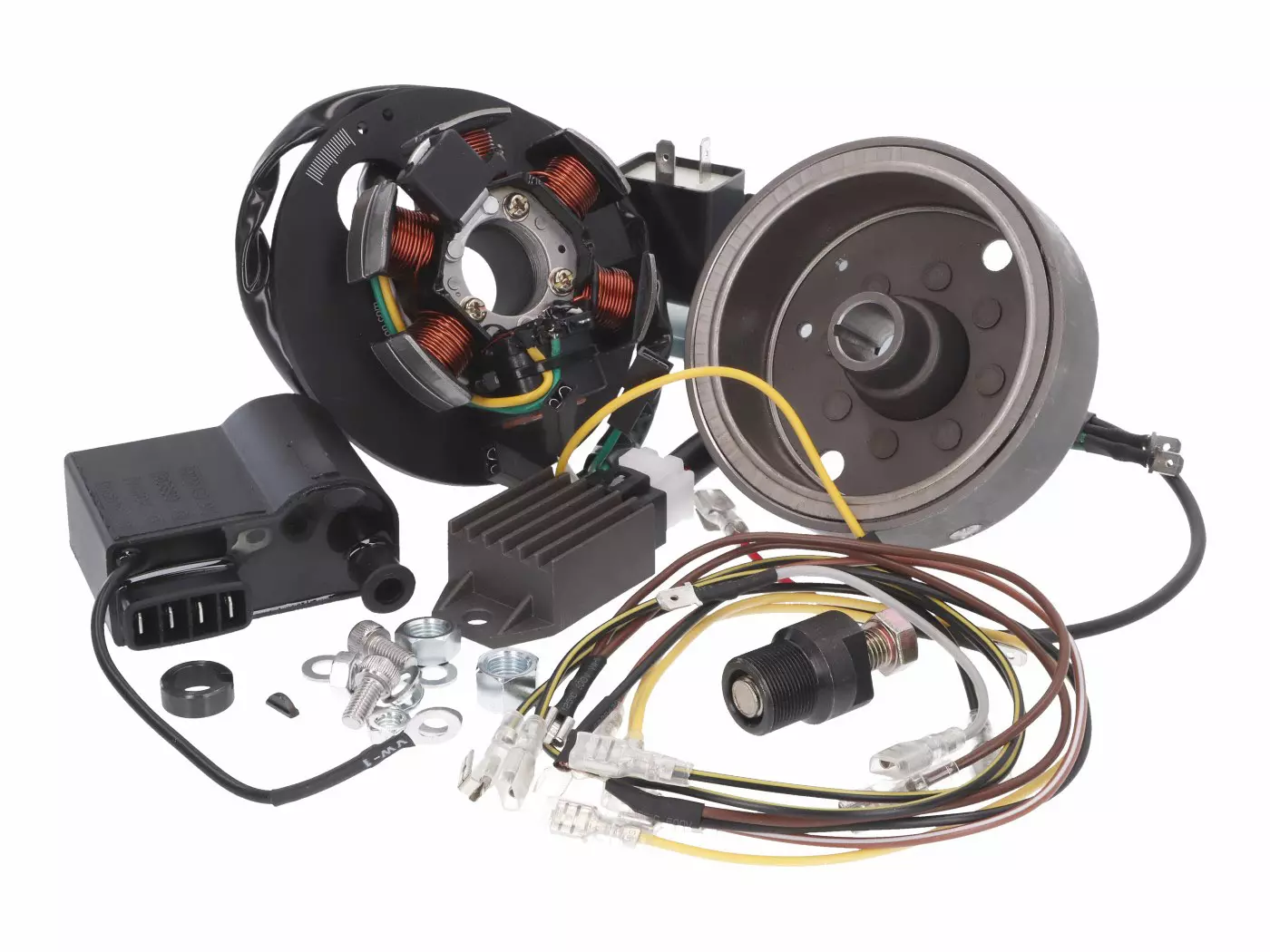 Ignition Conversion Kit 12V For Simson S50, S51, S53, S83, S70, Schwalbe KR51/2, SR50, SR80