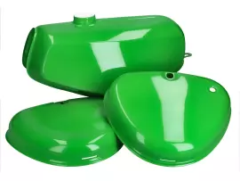 Fuel Tank And Side Cover Set Sapgreen For Simson S50, S51, S70