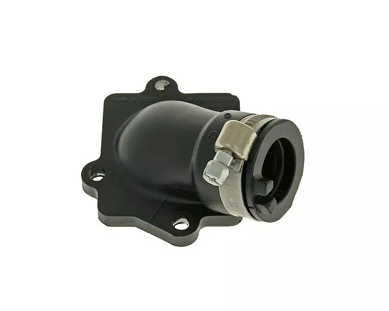 Intake Manifold Malossi NBR 21mm Inner Diameter, 23mm Carburetor Connection For Minarelli Horizontal, CPI, Keeway, 1E40QMB