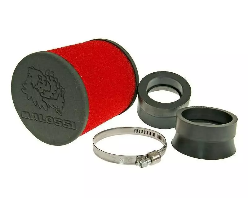 Air Filter Malossi Red Filter E16 Round 42 / 50 / 58.5mm Carb Connection