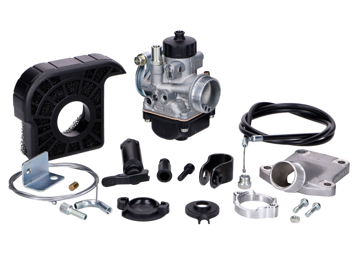 Carburetor Kit Malossi PHBG 21 A With Clamping Flange 24mm For Honda Camino