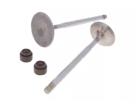 Intake / Exhaust Valve Set Malossi Racing For Aprilia, Malaguti, MBK, Yamaha Maxi Scooter