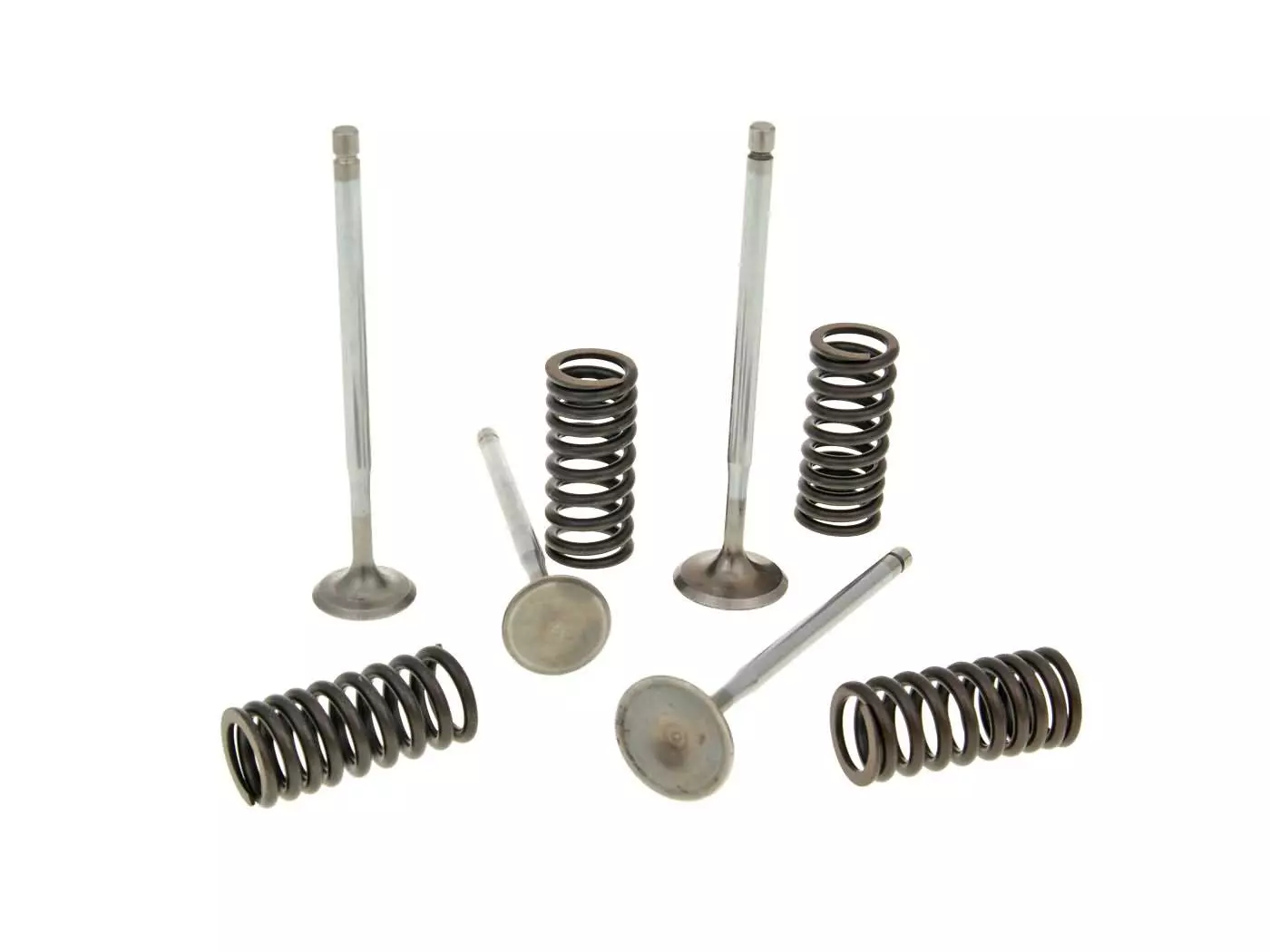 Cylinder Head Valves Malossi Racing With Springs For Piaggio 4V LC Engines