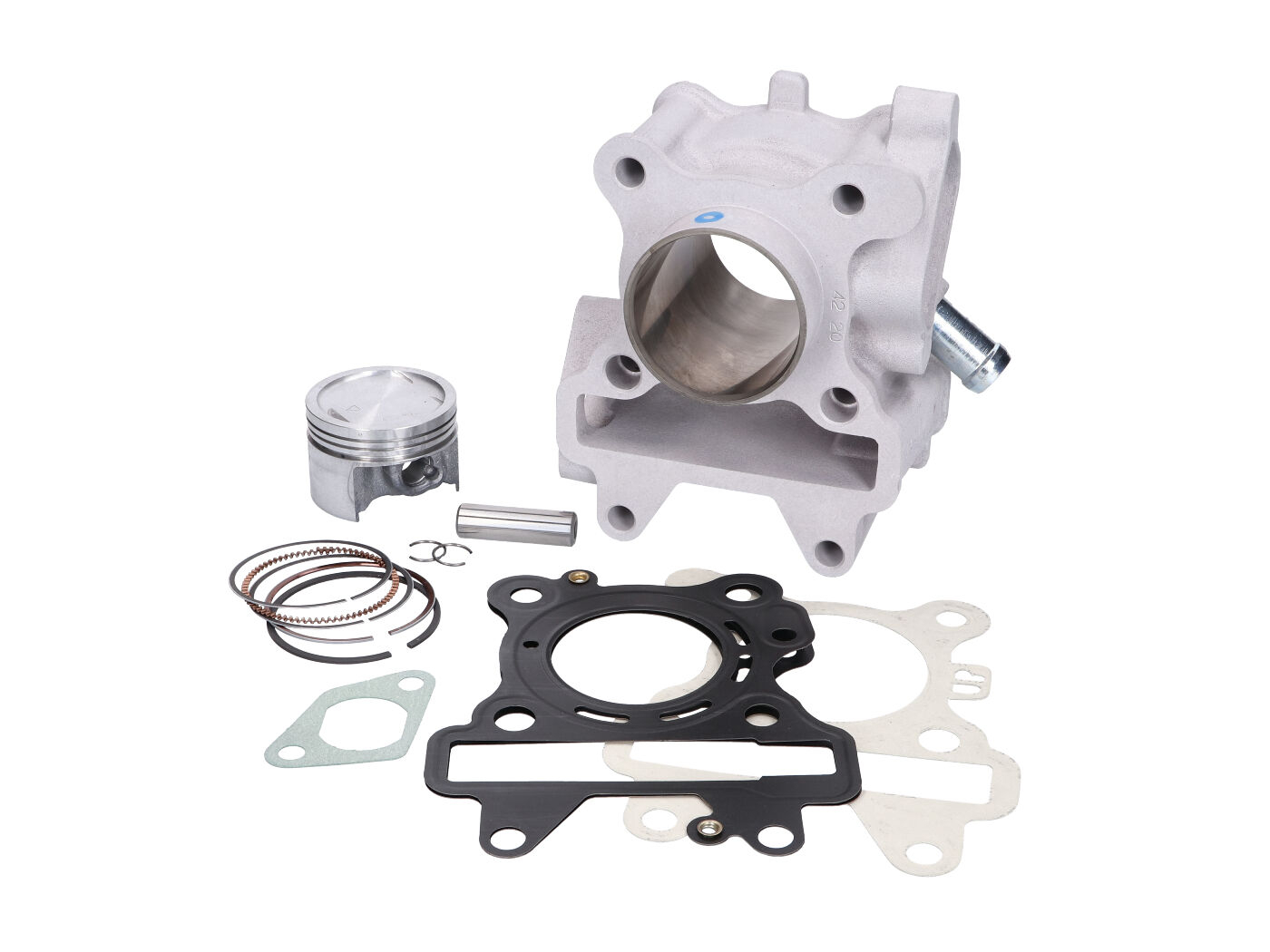 Cylinder Kit Malossi Aluminum 66cc 44mm For Yamaha Aerox 50ie, Neos 50ie, MBK Nitro 50ie 4T LC Euro2-4