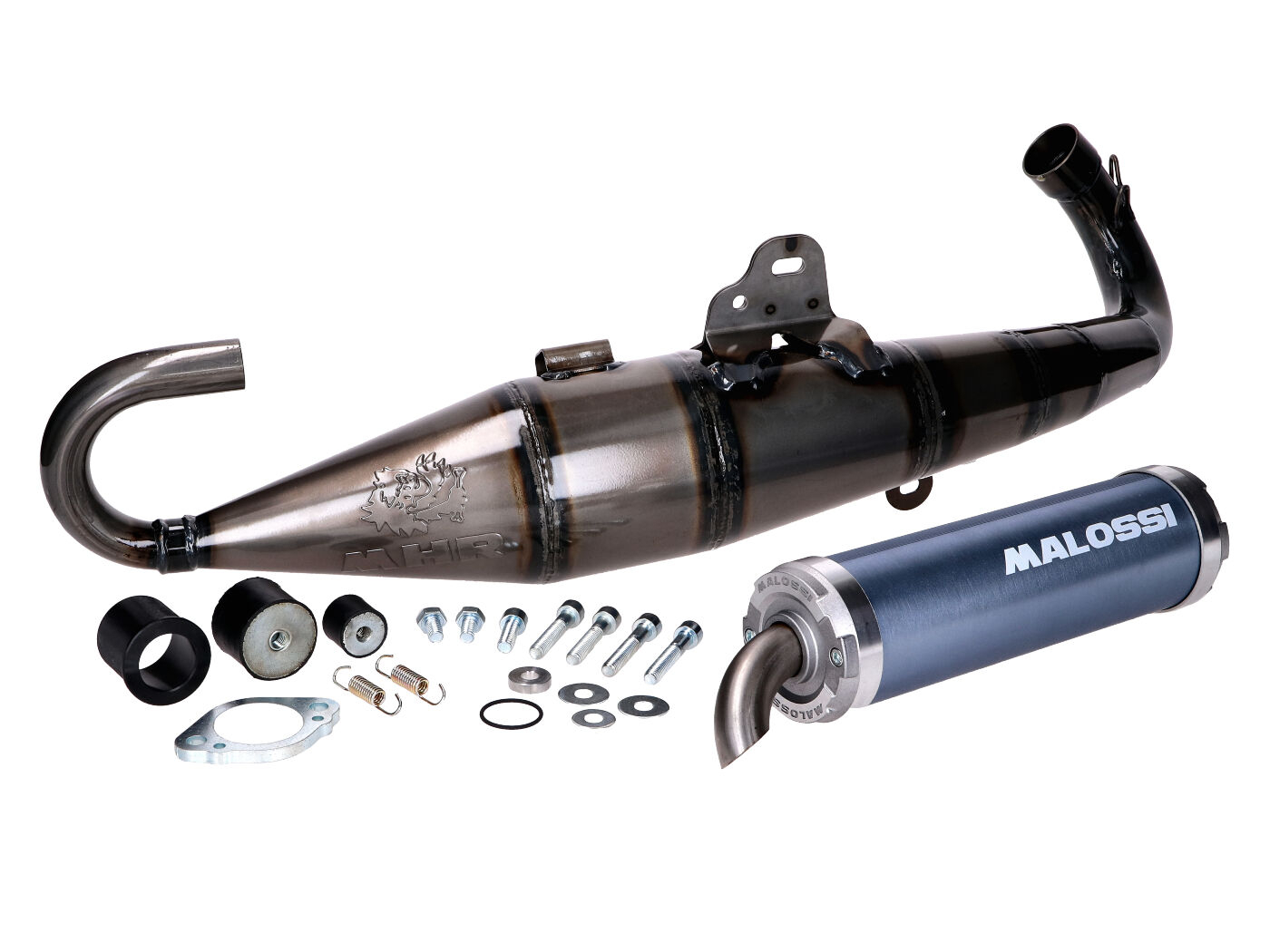 Malossi MHR Exhaust For Gilera Runner 125 FX, 180 FXR, Italjet Dragster