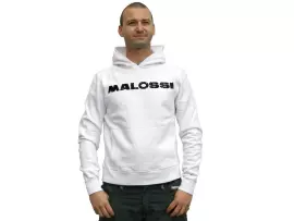 Hoodie Malossi White - Size L