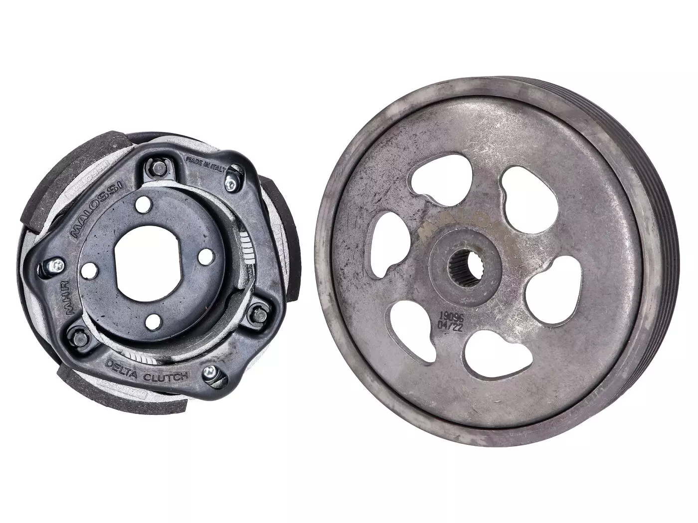 Clutch Set Malossi MHR Delta System 107mm For Piaggio, Gilera, Peugeot, Vespa, Derbi, Kymco