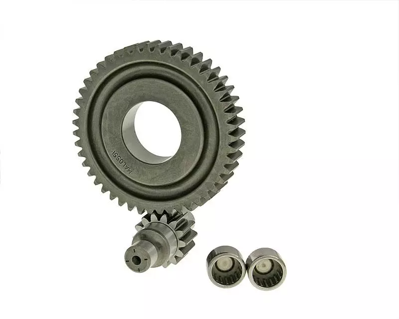 Buy now: Secondary Transmission Gear Kit Malossi HTQ 14/47 For Piaggio 08/1998 Secondary Transmission Gear Kit Malossi HTQ 14/47 For Piaggio 08/1998