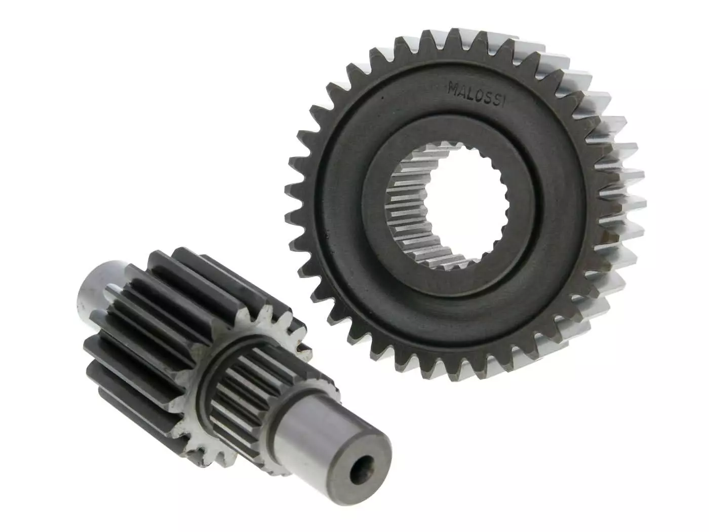 Secondary Transmission Gear Kit Malossi HTQ 17/37 For Aprilia, Benelli, Italjet, MBK, Yamaha