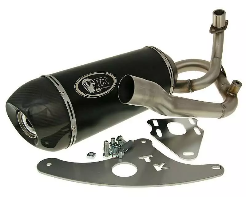 Buy now: Exhaust Turbo Kit GMax Carbon H2 4T For Vespa S 125, 150 4T Exhaust Turbo Kit GMax Carbon H2 4T For Vespa S 125, 150 4T