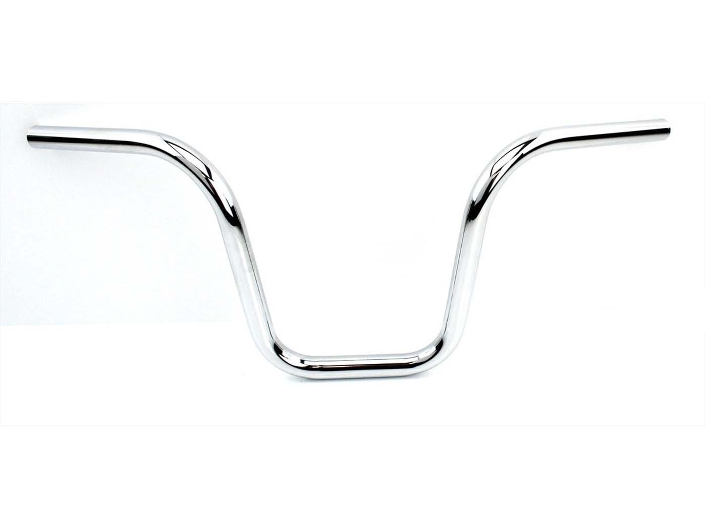 Handlebars Cuppini Chrome 22mm 610mm 230mm 140mm For Zündapp ZD, ZR, ZA, ZS, ZX, Kreidler Flory MF 2, Hercules Prima M 5, Puch Maxi, KTM, DKW, Rixe, Honda Camino, Vespa Citta, Simson