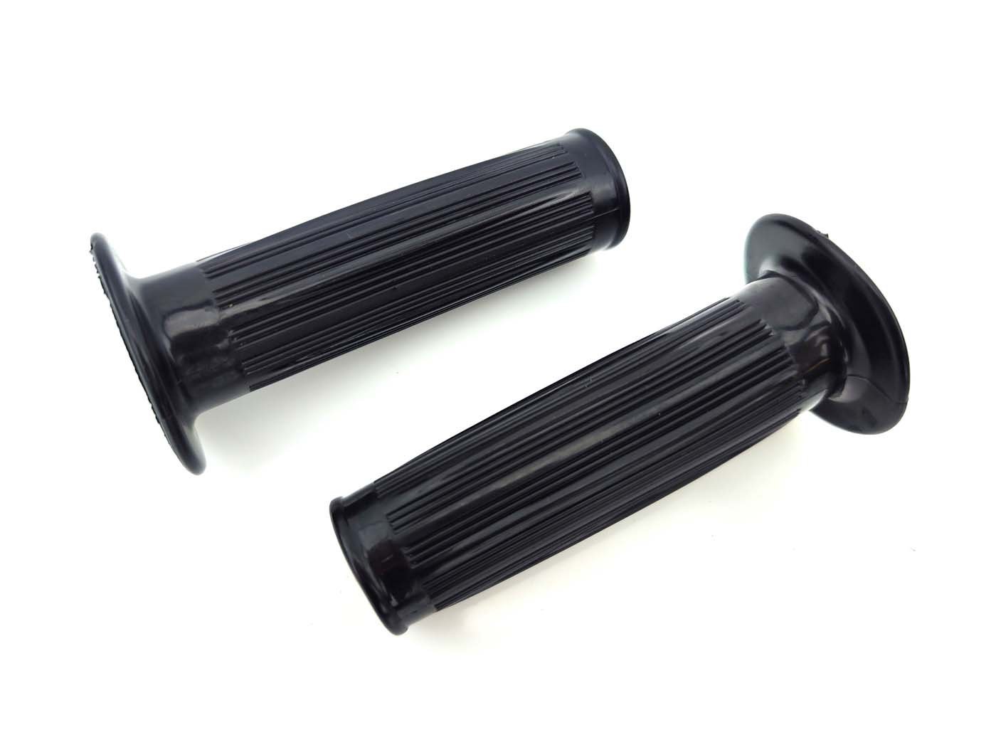 Handle Set Black 24mm 105mm For Zündapp Bergsteiger ZR, ZD, Super Combinette, Kreidler Florett, Flory, Hercules Prima, Puch, KTM, DKW, Rixe, Miele, NSU Quickly Moped, Moped