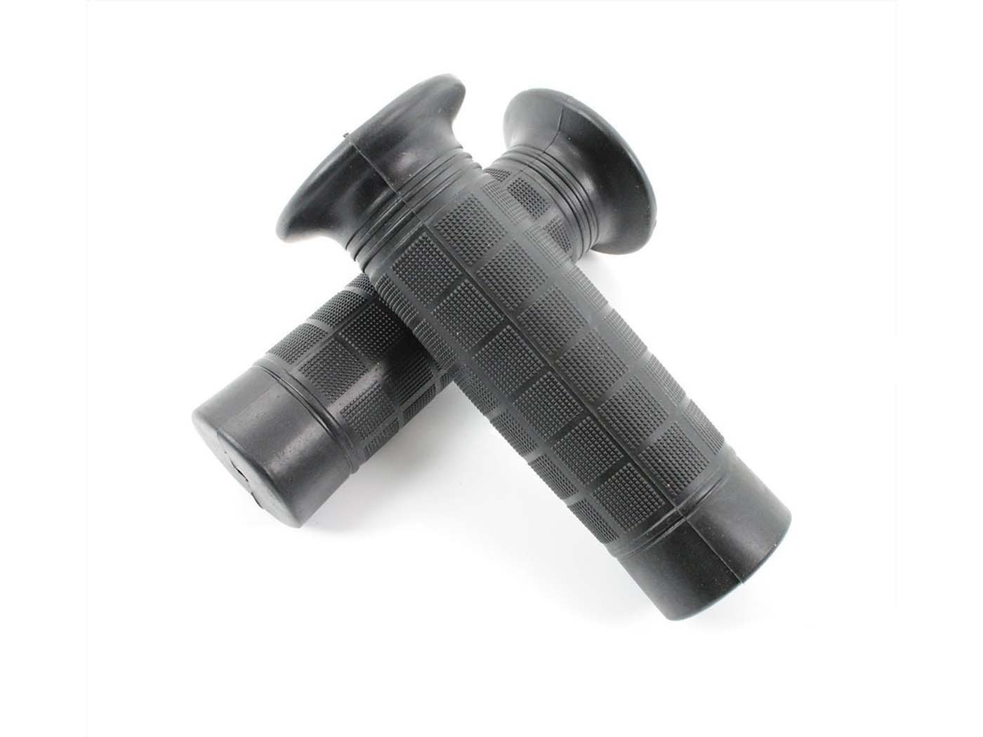 Grip Rubber Black 22/24mm 110mm For Zündapp, Kreidler, Hercules, Puch, Simson