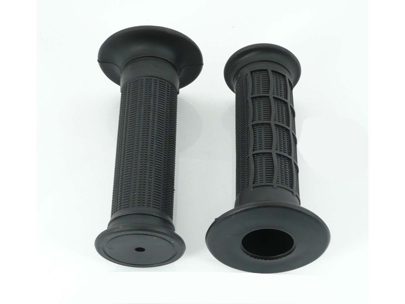 Grip Covers Rubber 115mm 22/24mm Black For Zündapp, Kreidler, Hercules, Puch, KTM, Simson, Moped, Mokick, Mopeds