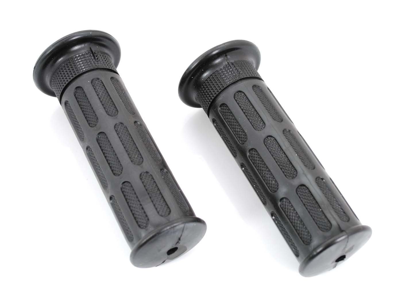 Grip Rubber Black 22/24mm 110mm For Zündapp GTS, KS, C 50 Sport, Kreidler, Hercules, Puch, KTM, DKW, Rixe, Simson Moped, Mokick