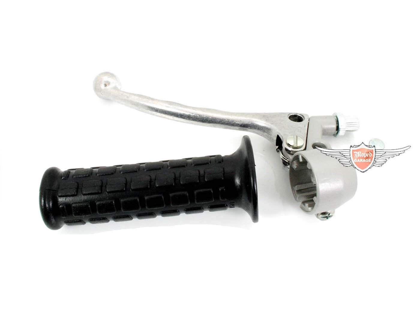 Handlebar Grip Moped Moped Mokick Clutch Lusito Gray