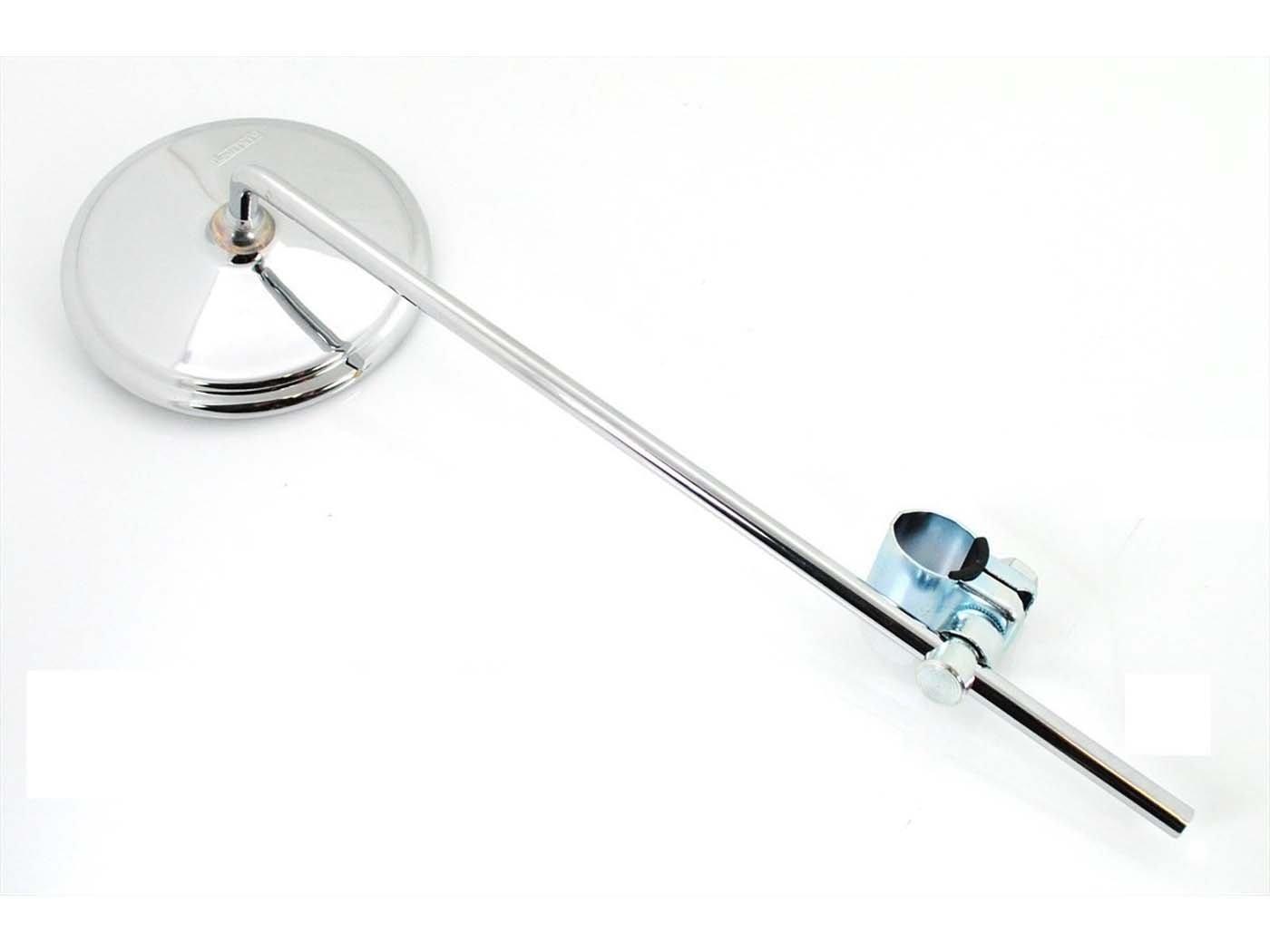Mirror Bumm Stainless Steel Reducing With Clamp For Zündapp, Kreidler, Hercules, Miele, DKW, NSU, Horex, Puch, Gritzner