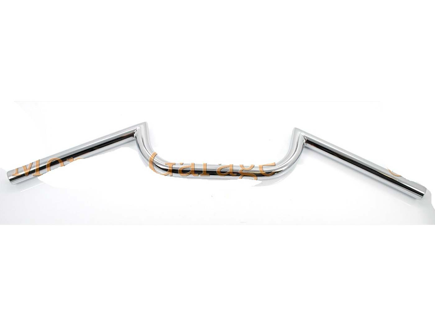 Handlebar Chrome 630mm 80mm Flat For Zündapp, Kreidler, Hercules, Puch, Simson