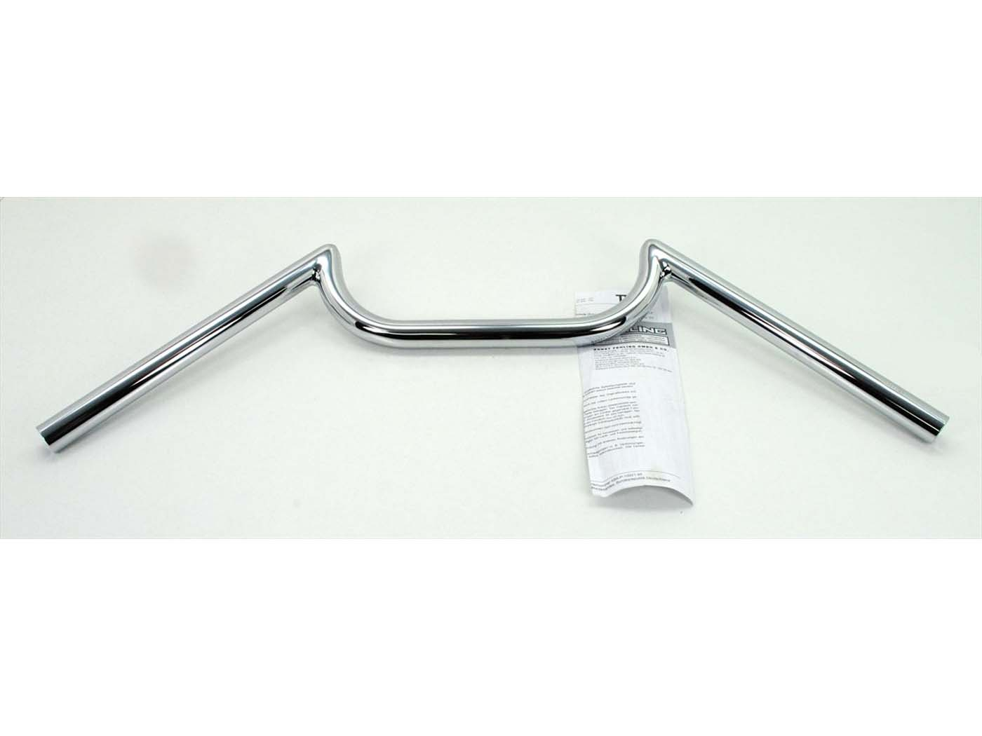 Handlebar Fehling Chrome 617mm 22mm For Zündapp, Kreidler, Hercules, Puch