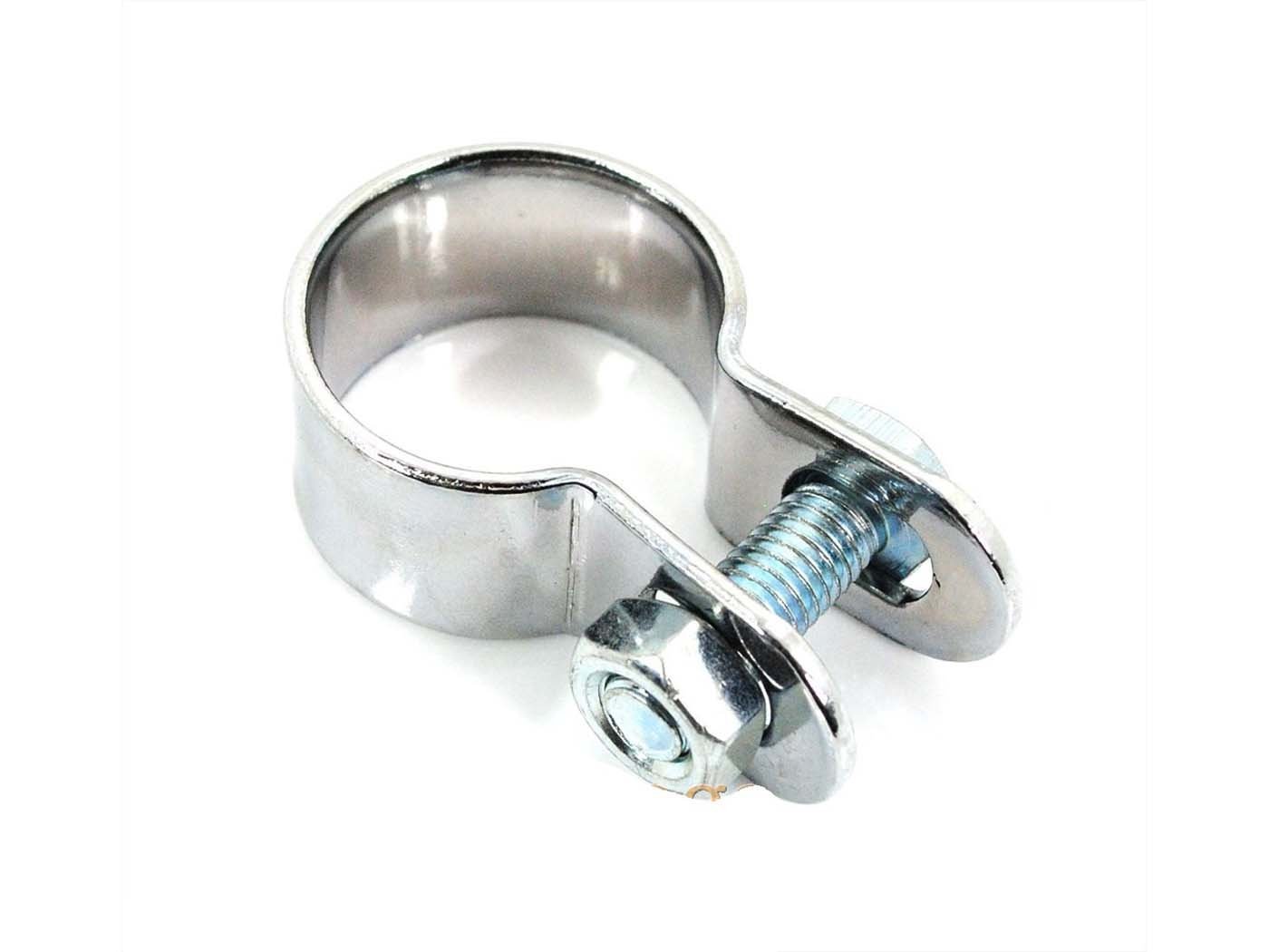 Connecting Clamp Metal 28mm Inner Diameter 19mm Width For Zündapp Bergsteiger, Super Combinette, Sport R, C 50 Moped Moped Mokick