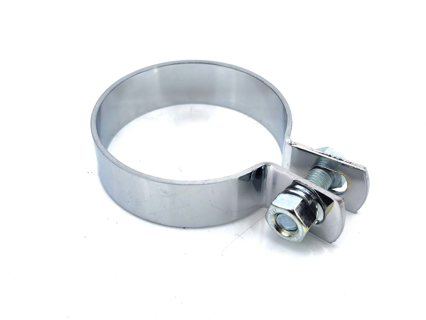 Exhaust Clamp 60mm Chrome For Moped Moped Mokick
