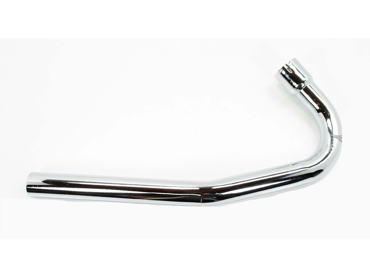Exhaust Manifold 2-fold Bent 36mm Connection 32mm Exhaust 410mm Length For Zündapp KS, GTS 50