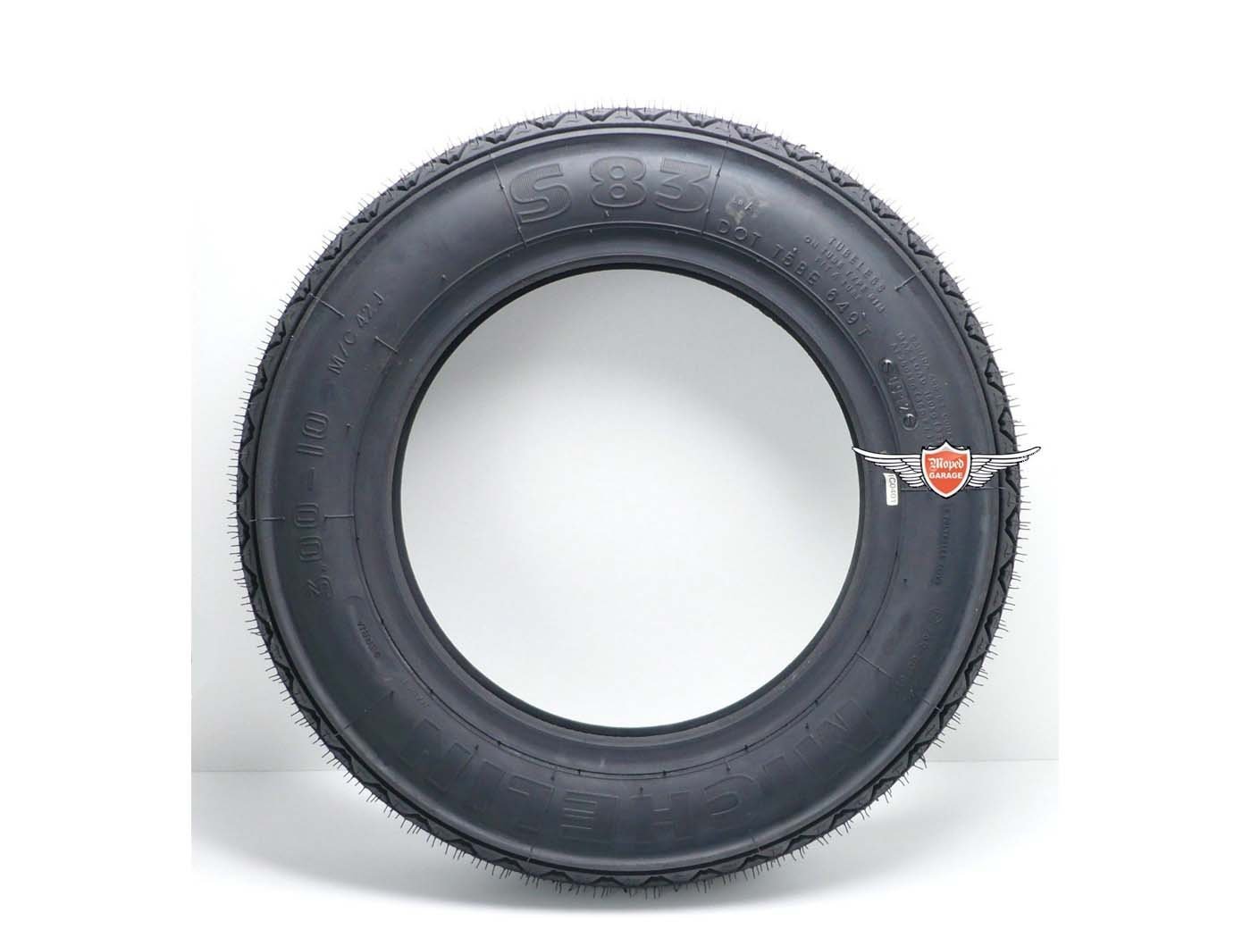 Tires Michelin 3,00 X 10 Inch Black For Garelli Bonanza, Zündapp R 50