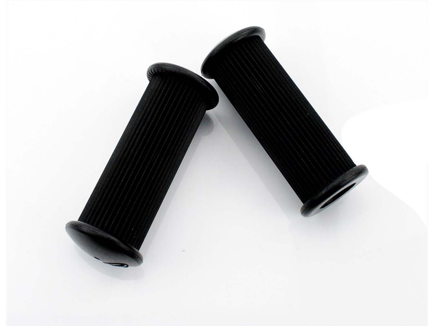 Footrests Rubber Drilastic 2 Pieces Inner Diameter Approx. 18mm Outer Diameter 35mm Width 106mm For Kreidler Florett RS, RMC, LF, LH, TM, RM, Super 4, 5, Egg Tank