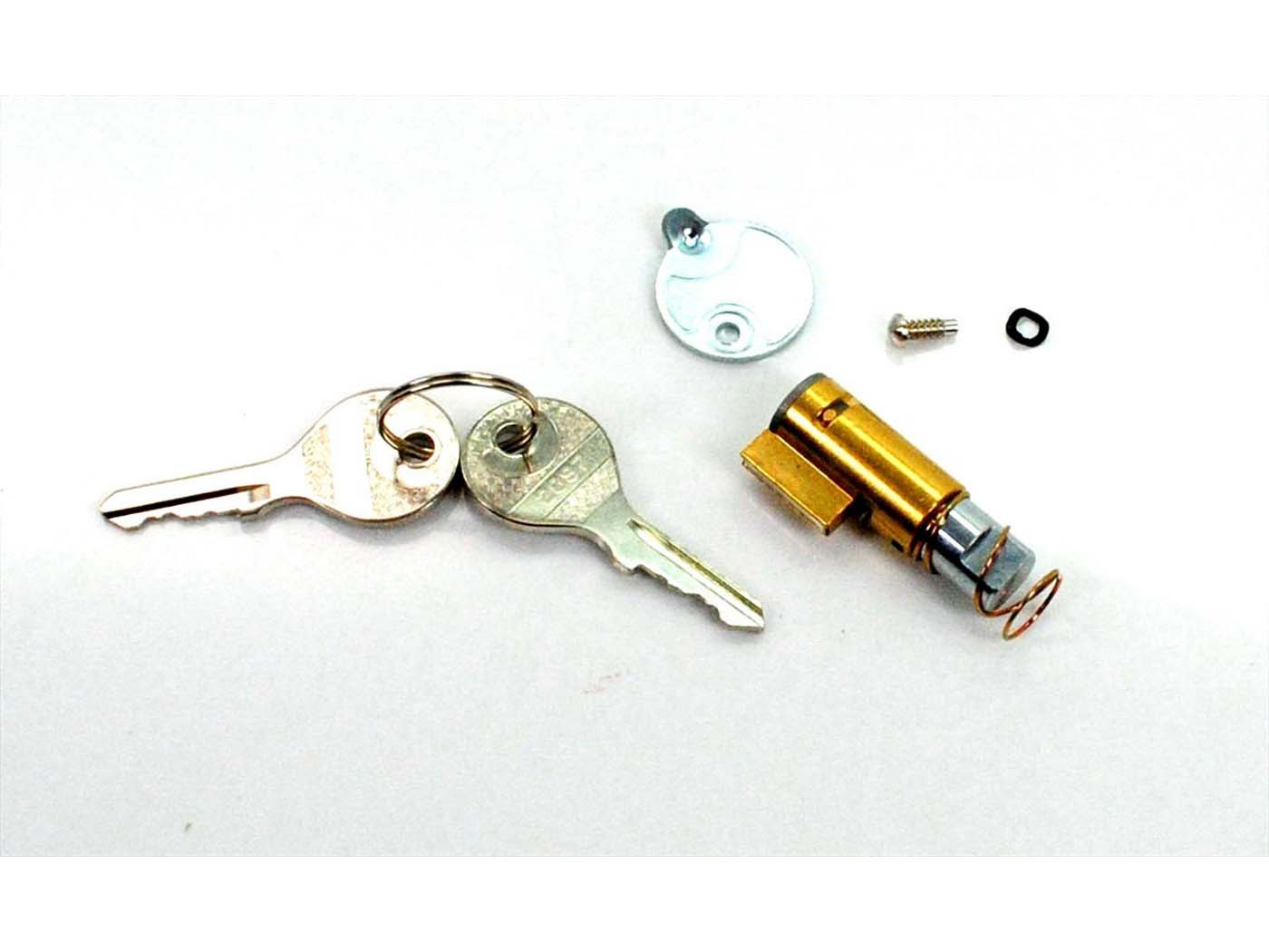 Handlebar Lock 2 Keys Diameter 12mm 10mm Flattened To 7.5mm For CS, CX, ZD, KS, C, GTS