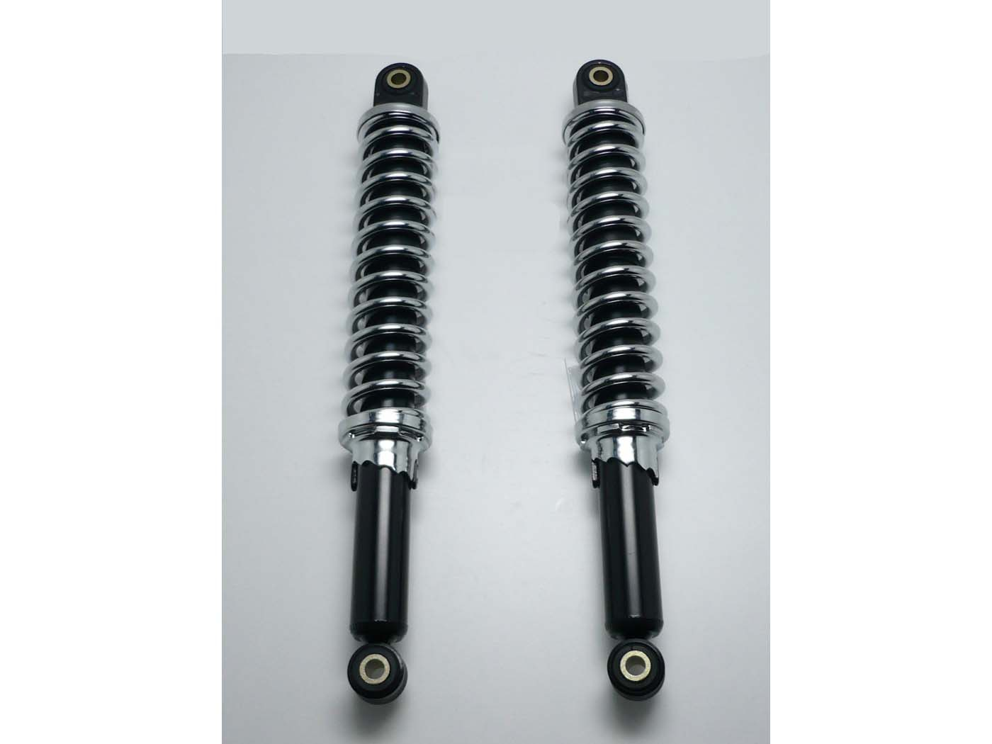 Adjustable Shock Absorber 370mm 10mm Black Chrome For Kreidler Florett K 54 RS, RMC, Hercules KX 5