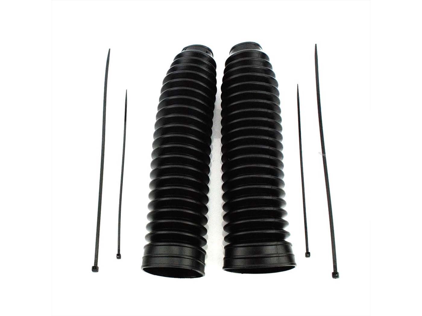 Fork Gaiter Polisport Black 60/30mm 250mm For Hercules, K 125 BW V2, 180
