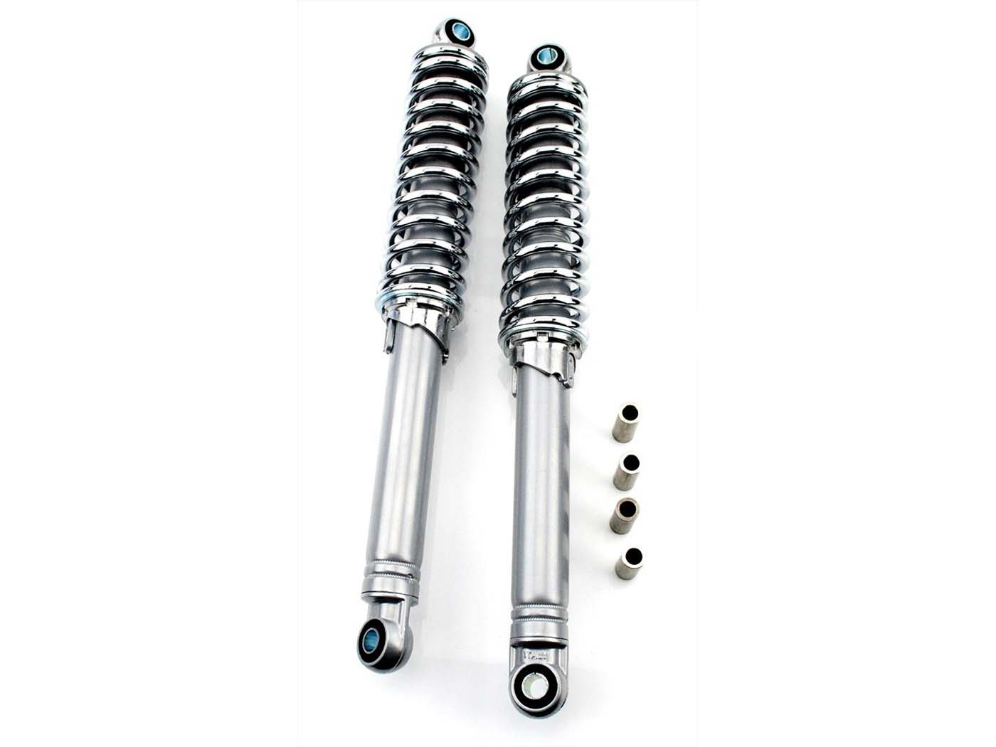 Shock Absorber Set IMCA 360mm Chrome/grey