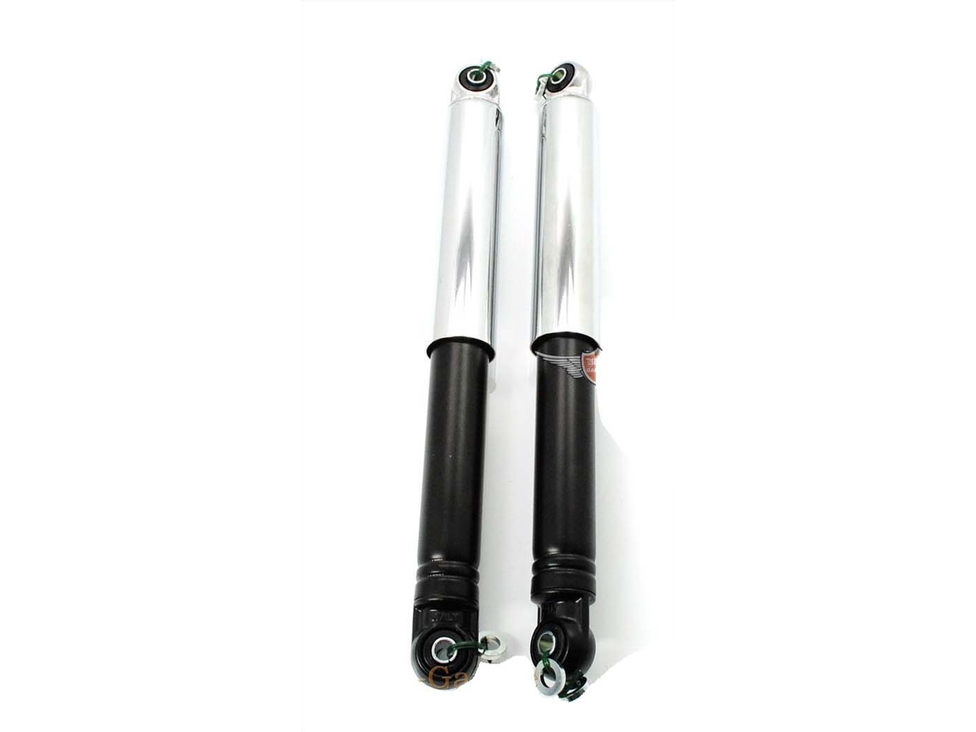 Shock Absorber Set IMCA 315mm Closed Chrome/black